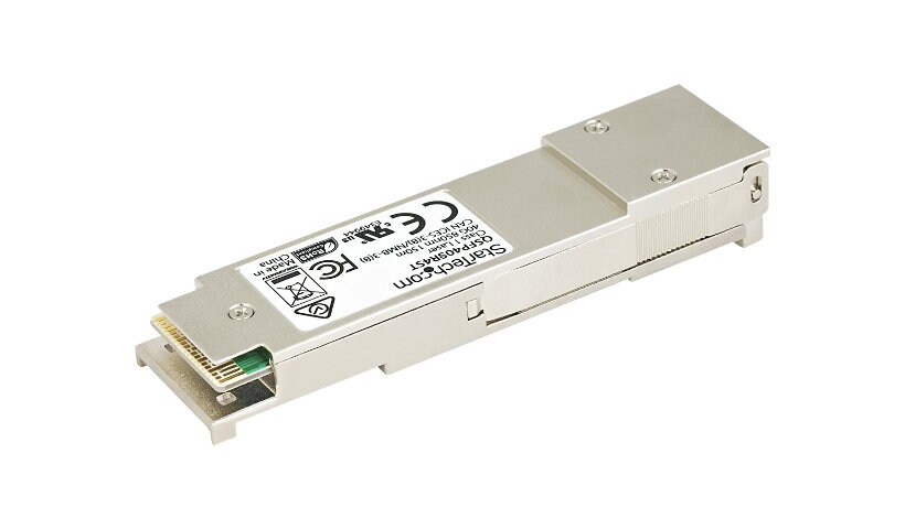 StarTech.com MSA Uncoded QSFP+ Module - 40GBASE-SR4 - 40GE Gigabit Ethernet QSFP+ 40GbE Multi Mode Fiber (MMF) Optic