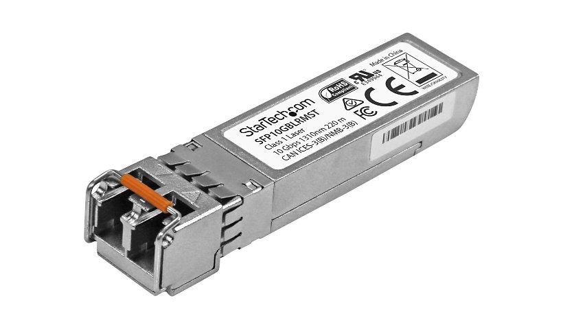 StarTech.com MSA Uncoded SFP+ Module - 10GBASE-LRM - 10GE Gigabit Ethernet SFP+ 10GbE Multi Mode Fiber (MMF) Optic