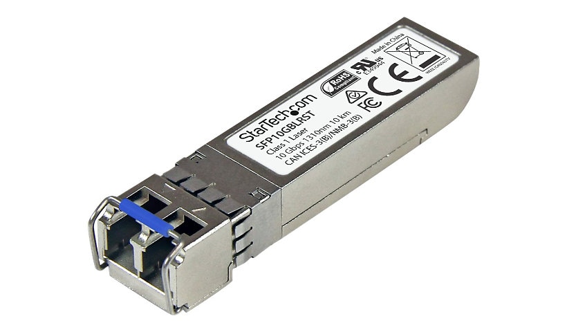 StarTech.com MSA Uncoded SFP+ Module - 10GBASE-LR - 10GE Gigabit Ethernet SFP+ 10GbE Single Mode Fiber (SMF) Optic