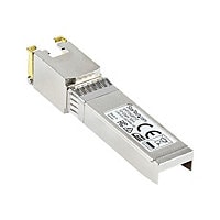 StarTech.com MSA Uncoded SFP+ Module - 10GBASE-T - 10GE Gigabit Ethernet SFP+ SFP to RJ45 Cat6/Cat5e Transceiver Module