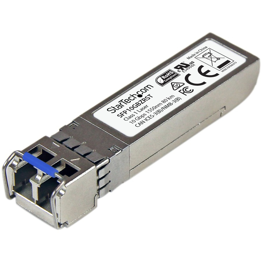 StarTech.com MSA Uncoded SFP+ Module - 10GBASE-ZR - 10GE Gigabit Ethernet S