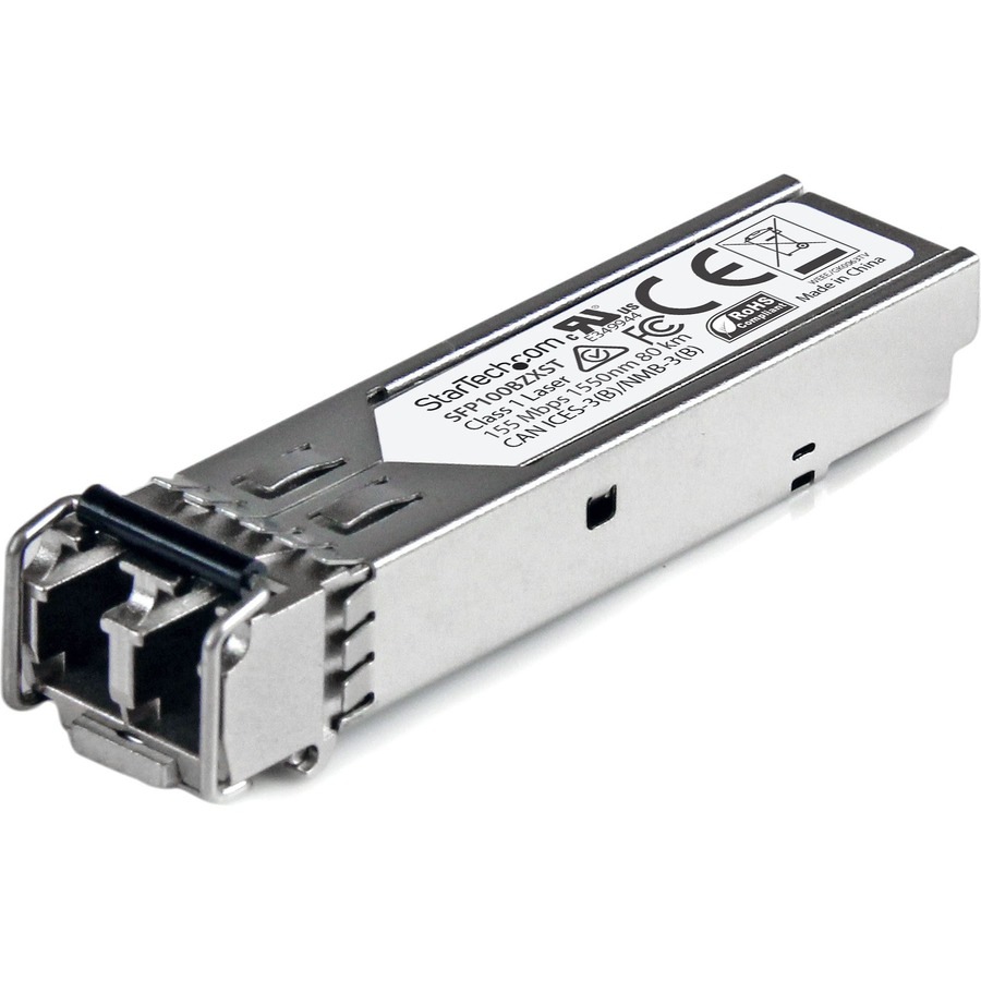 StarTech.com MSA Uncoded SFP Module - 100BASE-ZX - 100Mb Ethernet SFP 100Mb