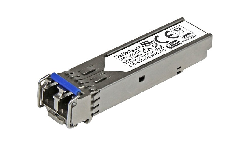 StarTech.com MSA Uncoded SFP Module - 1000BASE-LX - 1GE Gigabit Ethernet SFP 1GbE Single Mode Fiber (SMF) Optic