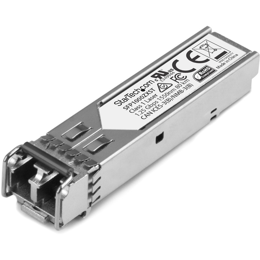 StarTech.com MSA Uncoded SFP Module - 1000BASE-ZX - 1GE Gigabit Ethernet SF