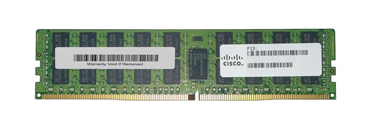 Cisco - DDR4 - module - 16 GB - DIMM 288-pin - 2666 MHz / PC4-21300 - registered