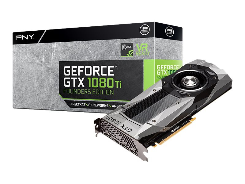 PNY GeForce GTX 1080 Ti - graphics card - GF GTX 1080 Ti - 11 GB