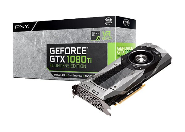 PNY GeForce GTX 1080 Ti - graphics card - GF GTX 1080 Ti - 11 GB