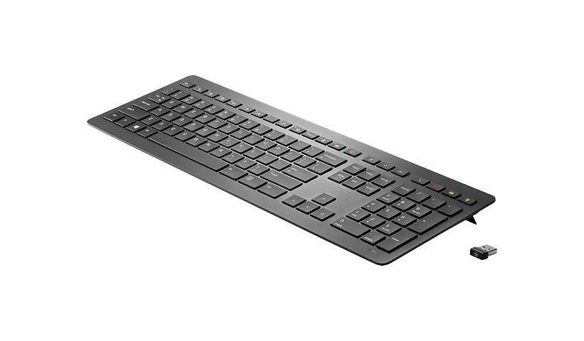 HP Collaboration - keyboard - US - black
