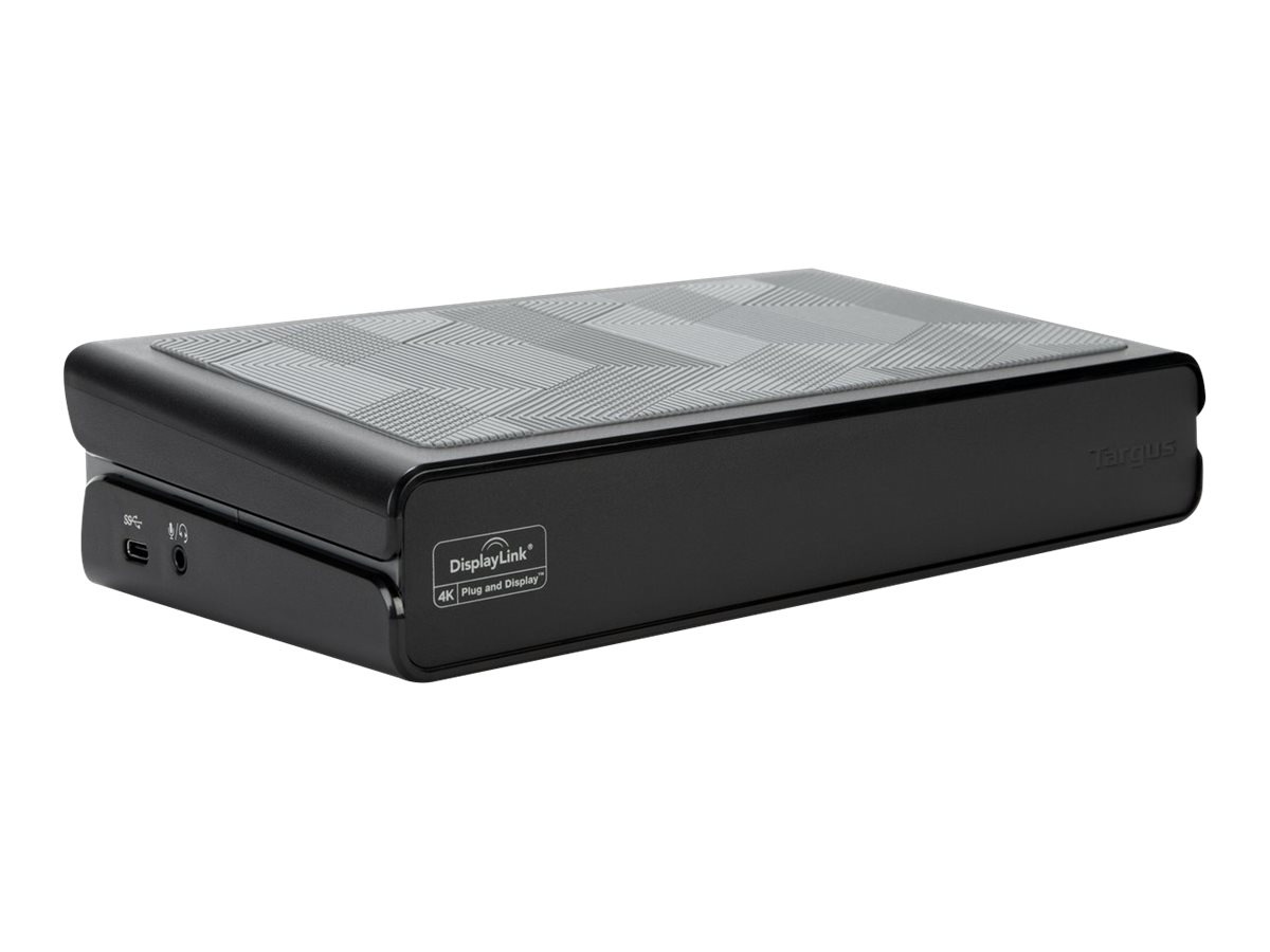 Targus Universal USB 3.0 DV4K Docking Station with Power - docking station - 2 x HDMI, 2 x DP