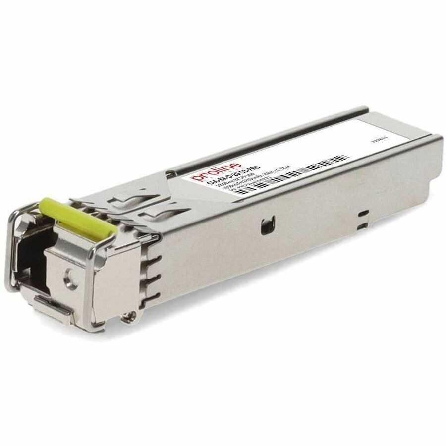 Proline Cisco GLC-BX-D Compatible TAA 1000Base-BX SFP Transceiver (SMF, 1550nmTx/1310nmRx, 20km, LC, DOM)