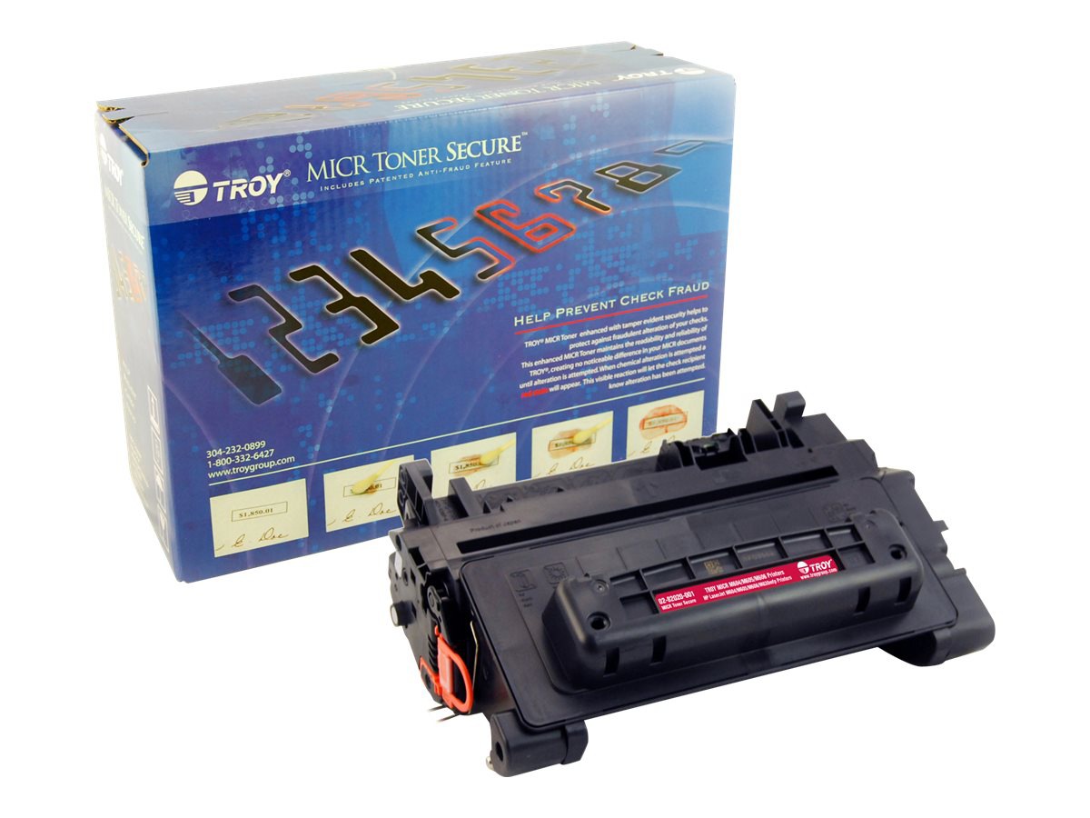 TROY MICR Toner Secure M604/M605/M606 - black - MICR toner cartridge (alternative for: HP CF281A)