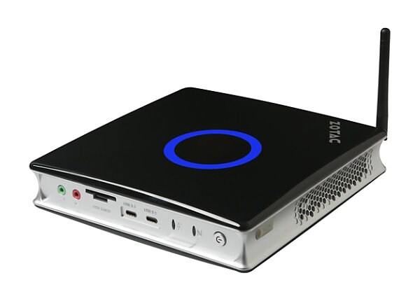ZOTAC ZBOX M Series MI548 - mini PC - Core i5 7200U 2.5 GHz - 0 MB - 0 GB