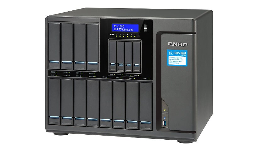 QNAP TS-1685 - NAS server - 0 GB