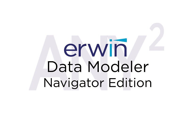 erwin Data Modeler Navigator Edition (v. 9.7) - license + 1 Year Enterprise
