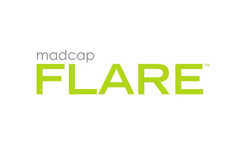 MadCap Flare - Floating License - 1 user