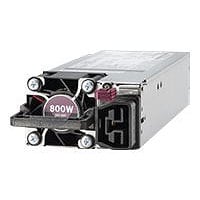 HPE Universal Power Supply Kit - power supply - hot-plug / redundant - 800 Watt - 877 VA
