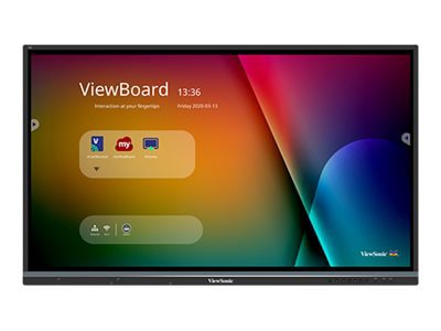 ViewSonic IFP5550 55 Inch ViewBoard 4K Interactive Flat Panel Display with 20-Point Touch, Integrated Microphone and