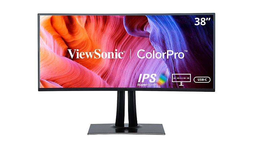 ViewSonic ColorPro VP3881 - LED monitor - curved - 38" - HDR