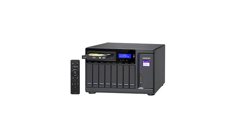 QNAP TVS-882BRT3-ODD-i5-16G - NAS server - 0 GB
