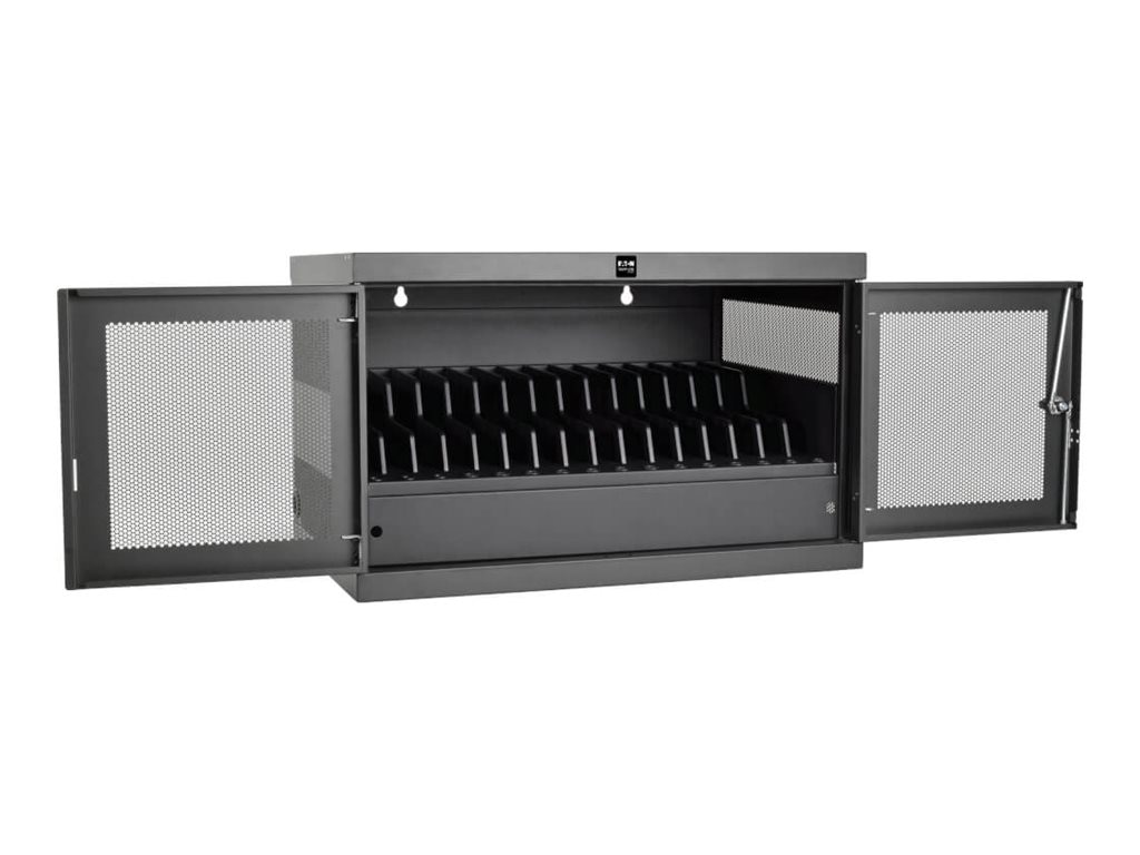 Eaton Tripp Lite Series 16-Port USB Charging Station Cabinet Wall Mount w/
