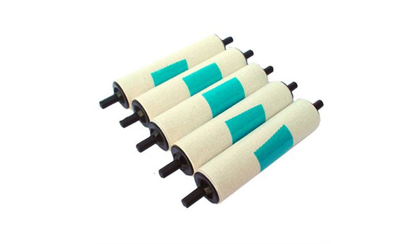 Zebra print adhesive cleaning roller