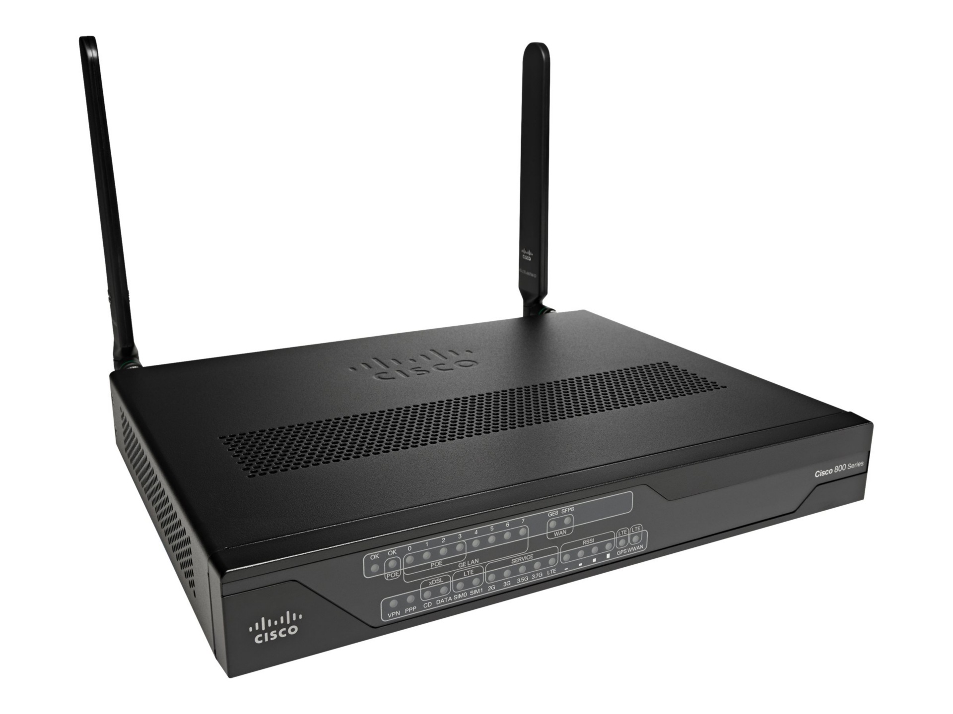 Cisco 897VAG 4G LTE 2.0 ISR - router - DSL/WWAN - desktop