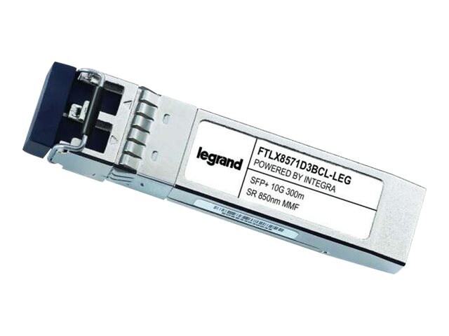 Legrand Finisar FTLX8571D3BCL Compatible 10GBaseSR MMF SFP+ Transceiver TAA