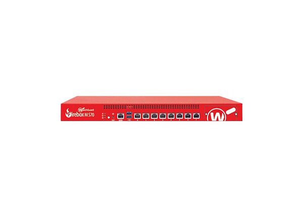 WatchGuard Firebox M570 - High Availability - security appliance - with 3 years Standard Support