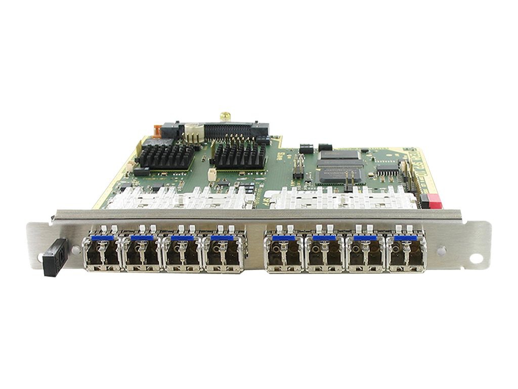 Black Box ServSwitch DKM FX Matrix KVM Switch I/O Card for High-Speed Devices - expansion module - SFP (mini-GBIC) x 8 -