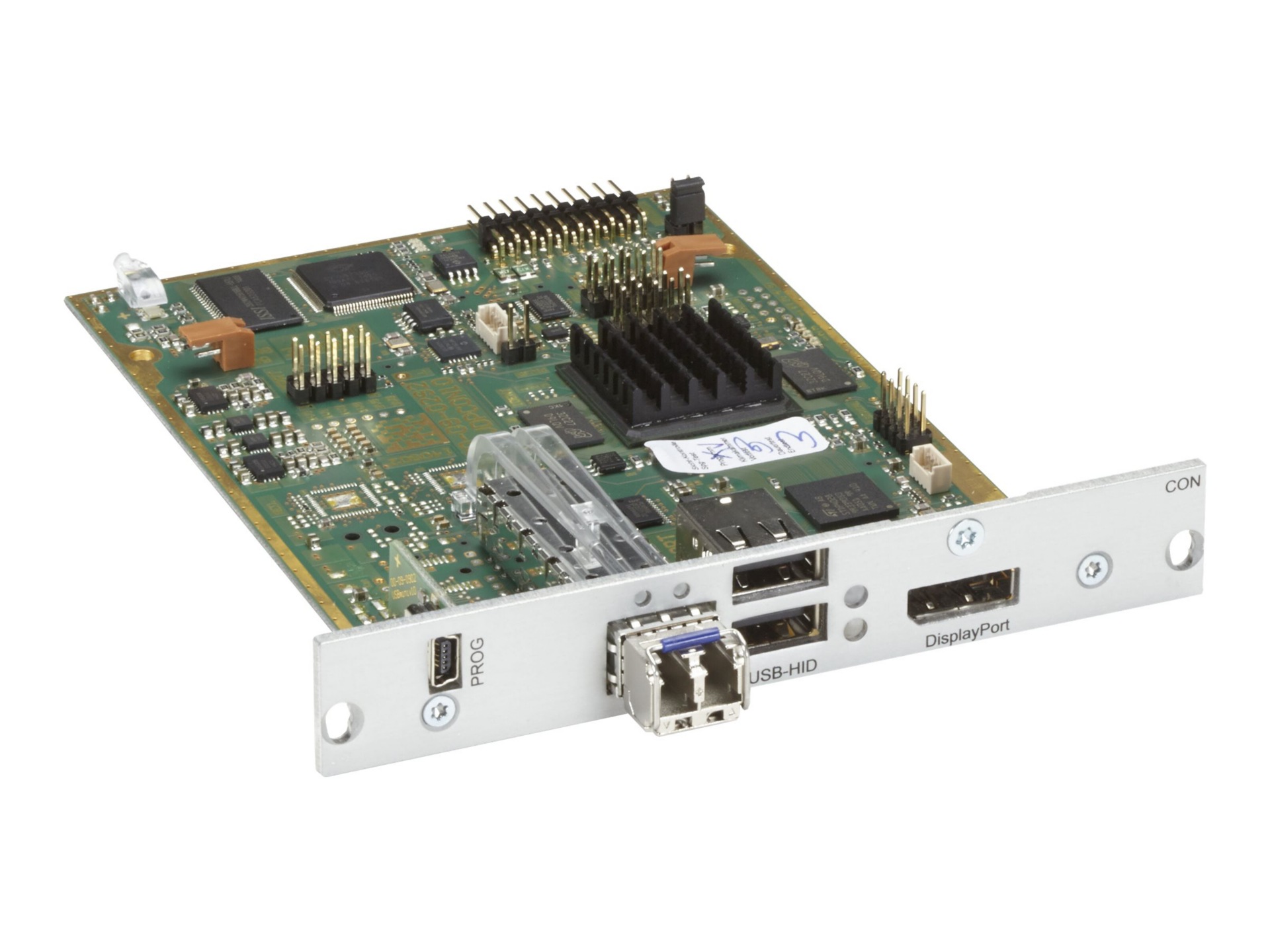 Black Box DKM FX HD Video and Peripheral Matrix Switch DisplayPort Receiver Interface Card High-Speed Fiber - KVM / USB