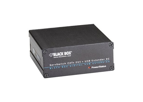 Black Box ServSwitch CATx DVI/HDMI + USB Extender EC Receiver - video/audio/USB extender