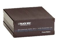 Black Box ServSwitch Fiber DVI-D + USB Extender EC, Receiver - video/audio/USB extender