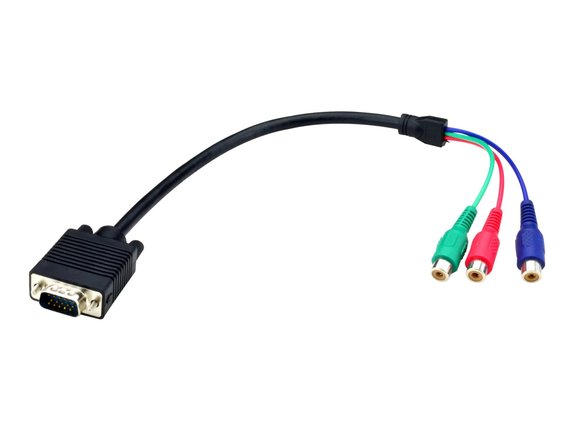 Black Box VGA to Component Adapter Cable - video cable - VGA / component video - 1.3 ft