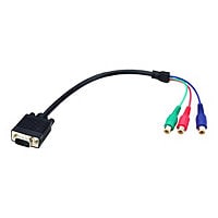 Black Box VGA to Component Adapter Cable - video cable - VGA / component vi