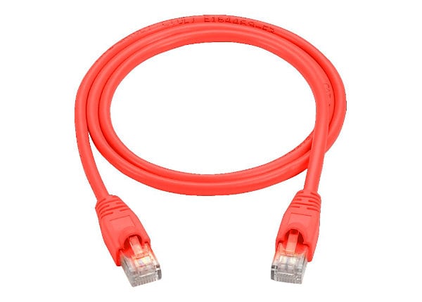 Black Box Network Services CAT5EPC-B-025-WH CAT5e 100 MHz Ethernet PVC Patch Cable UTP44; Basic Connectors White44; 25 ft. 