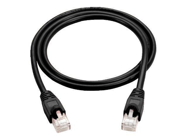 Black Box patch cable - 7 ft - black