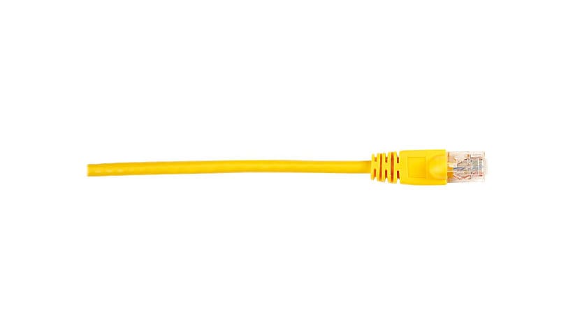 Black Box 7ft Yellow CAT6 Gigabit UTP Patch Cable 250Mhz Snagless 25-Pack