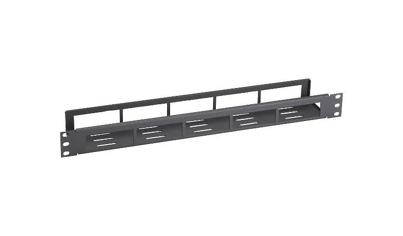 Black Box - rack cable management tray - 1U