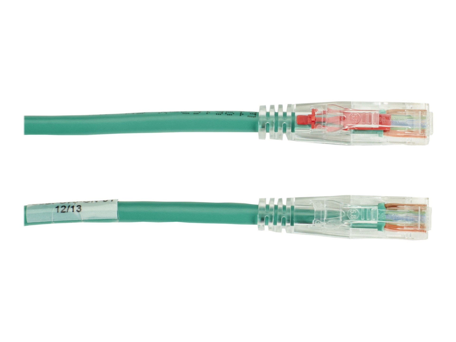 Black Box 4ft Green Cat5 Cat5e 350Mhz UTP Patch Cable Optional Locking 4'