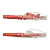 Black Box GigaBase 3 patch cable - 7 ft - red