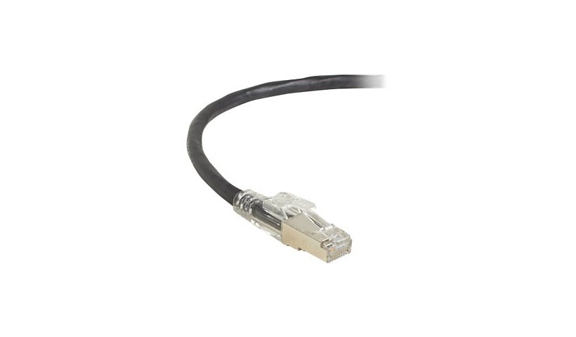 Black Box GigaBase 3 patch cable - 10 ft - black