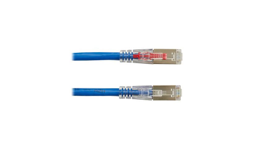 Black Box GigaBase 3 patch cable - 7 ft - blue