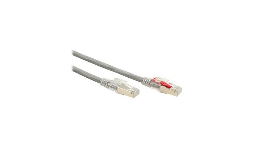 Black Box GigaBase 3 patch cable - 19.7 ft - gray