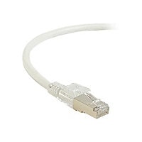 Black Box GigaBase 3 patch cable - 1.8 in - white