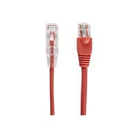 Black Box Slim-Net patch cable - 3 ft - red