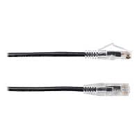 Black Box Slim-Net 28 AWG - patch cable - 1 ft - black