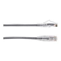 Black Box Slim-Net patch cable - 1 ft - gray