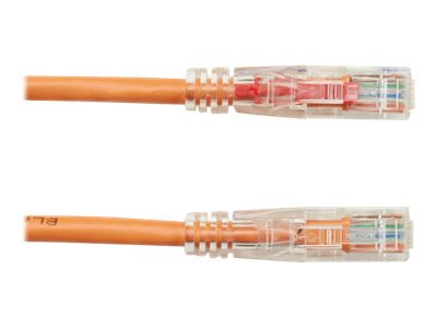 Black Box 6ft Orange GigaTrue CAT6 550Mhz UTP Patch Cable Optional Locking