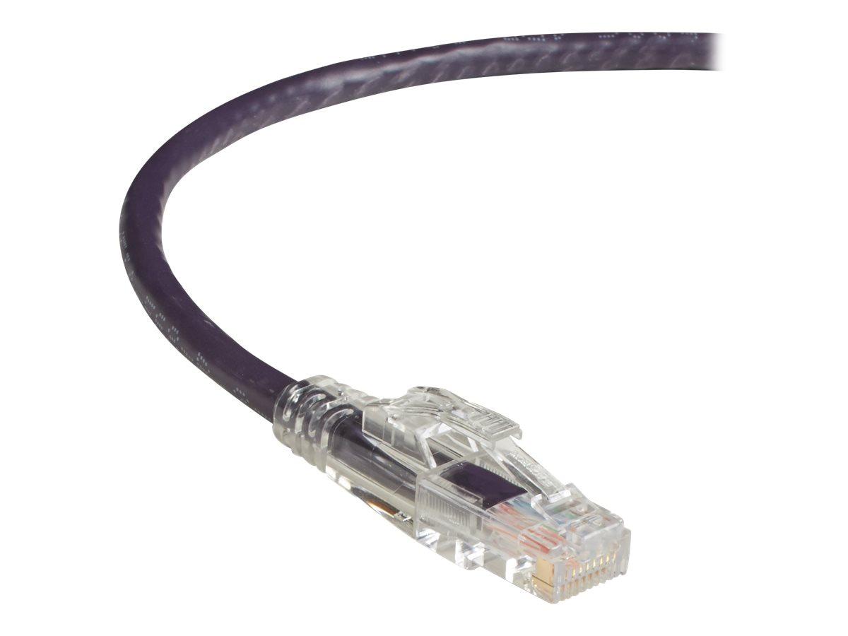 Black Box GigaTrue 3 patch cable - 1 ft - violet