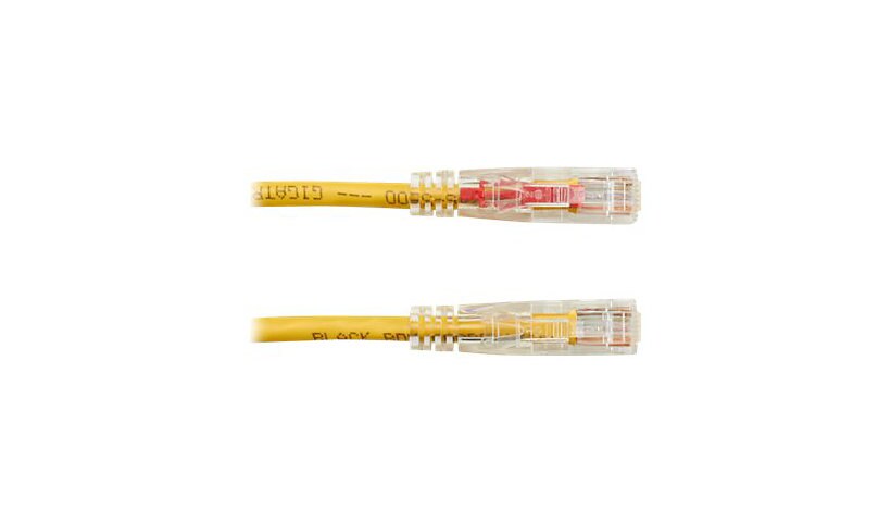 Black Box GigaTrue 3 patch cable - 6 ft - yellow